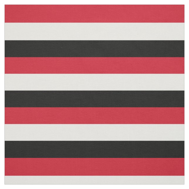 Patriotic Yemen Flag Fabric (Swatch)