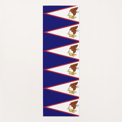 Patriotic Yoga Mats with flag of American Samoa