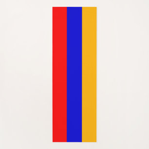 Patriotic Yoga Mats with flag of Armenia