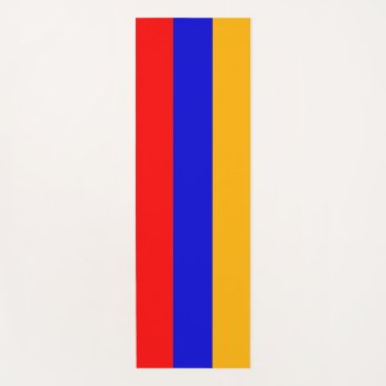 Patriotic Yoga Mats With Flag Of Armenia by AllFlags at Zazzle