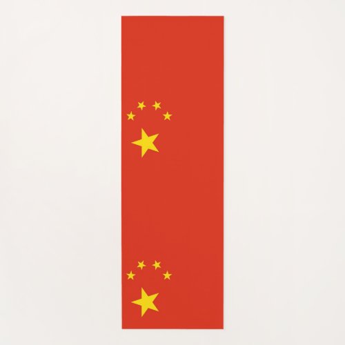 Patriotic Yoga Mats with flag of China