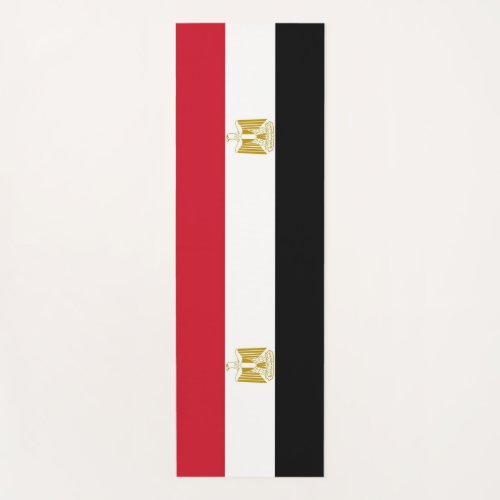 Patriotic Yoga Mats with flag of Egypt