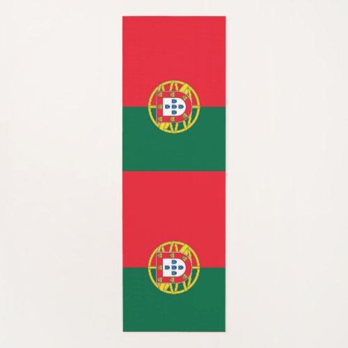 Patriotic Yoga Mats with flag of Portugal