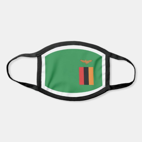 Patriotic Zambia Flag Face Mask