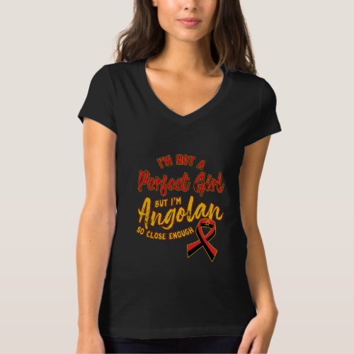 Patriotism Angola South Africa Luanda Country Port T_Shirt