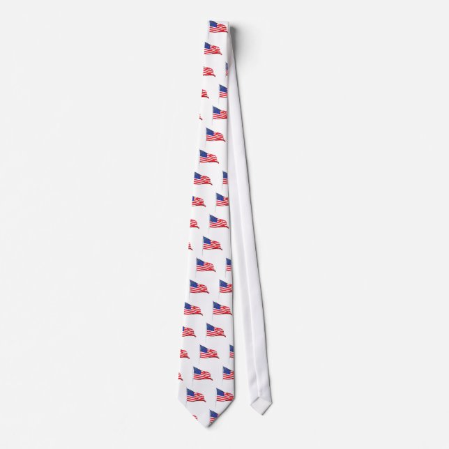 Patriotism Neck Tie (Front)