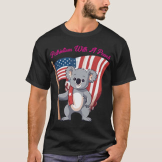 Patriotism with a Pouch T-Shirt