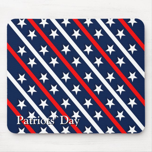 Patriots' Day Mouse Pad (Front)