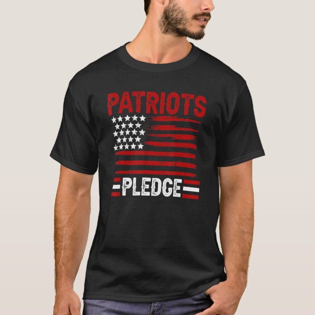 Patriots Pledge  3 T-Shirt (Front)