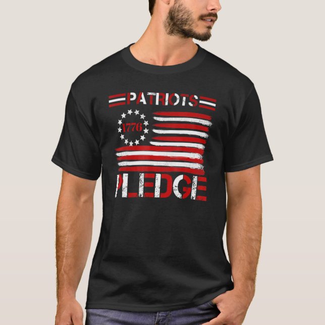 Patriots Pledge  8 T-Shirt (Front)