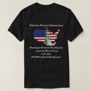 Patriots Protect Democracy T-Shirt