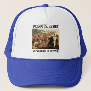 Patriots Resist Attacks on Democracy Trucker Hat