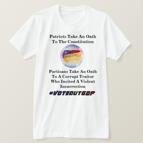 Patriots Take An Oath To The Constitution T_Shirt