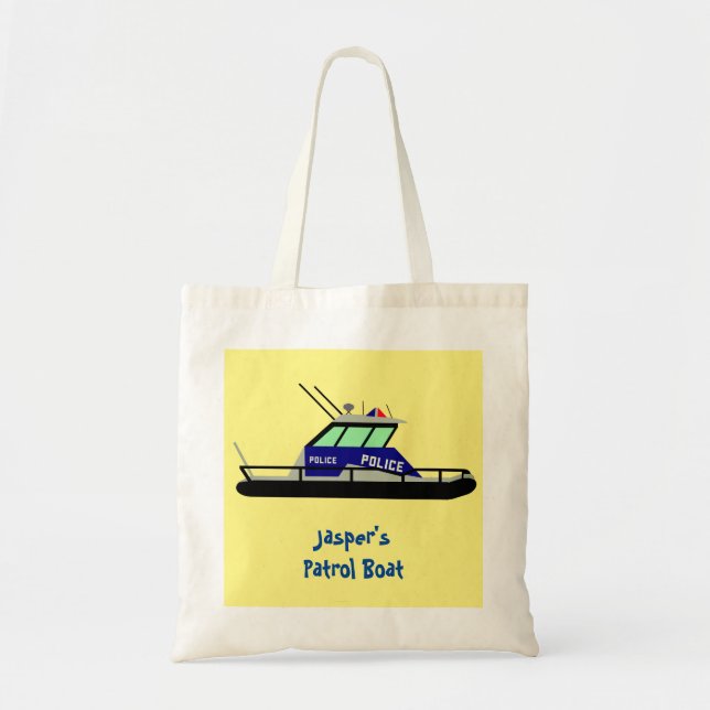 Patrol Boat Tote Bag (Front)