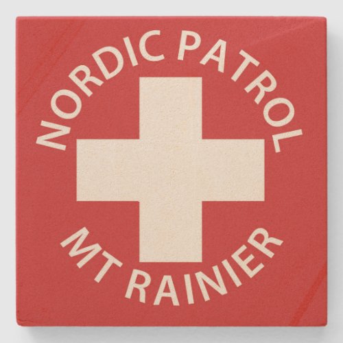 Patrol Logo Sandstone Coaster