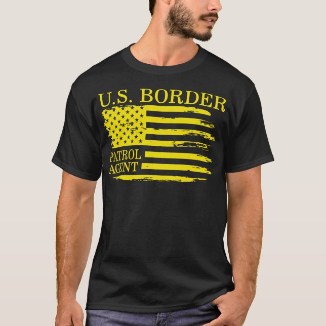 Patrol Shirt, US Border Patrol Agent Tee, Gift T-Shirt (Front)