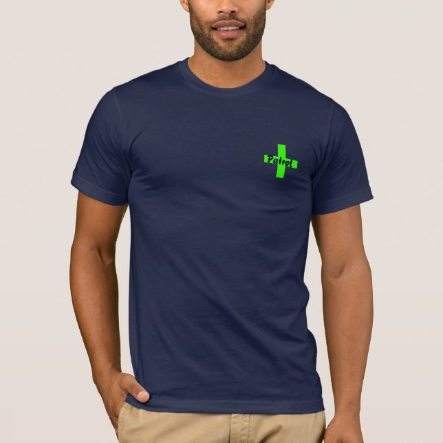 Patrol - Ski & Save 4 ("Ski Ptrl." in cross) T-Shirt (Front)