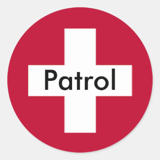 Patrol Sticker - One