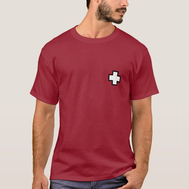 Patrol - You're not hurt, Get up and ski (new) T-Shirt (Front)