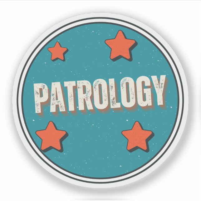 Patrology Sticker (Front)