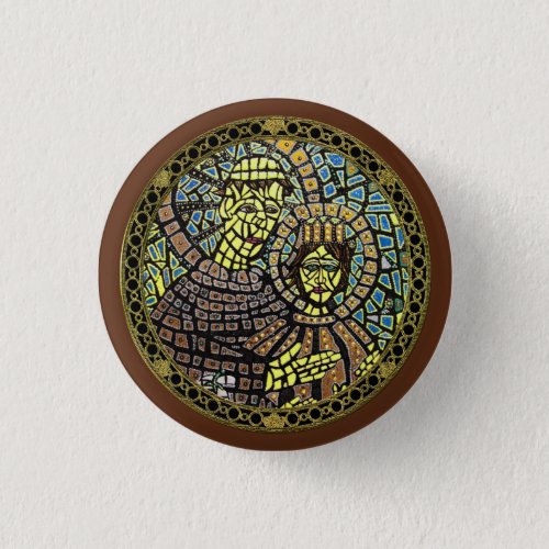 Patron Of Lost Items Saint Anthony Button Mini