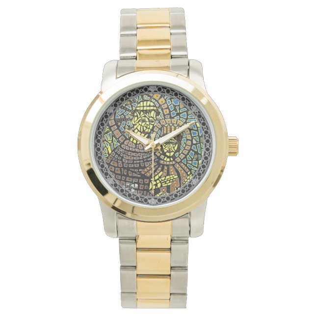 Patron Of Lost Items Saint Anthony Watch Two-Tone (Front)