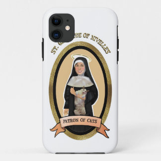 Patron Saint of Cats Iphone case