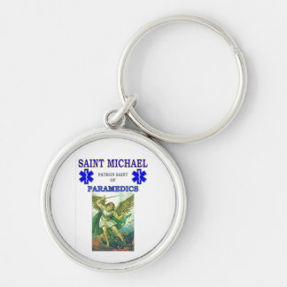 PATRON SAINT OF PARAMEDICS KEYCHAIN