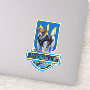 ,,Patron'' The military dog of Ukraine Dog Sticker