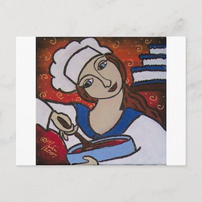 Patry Chef Postcard (Front)