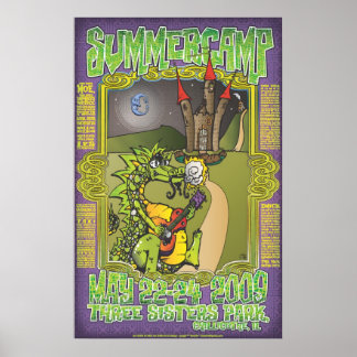 Pats Dragon for camp_final_zazzle Poster