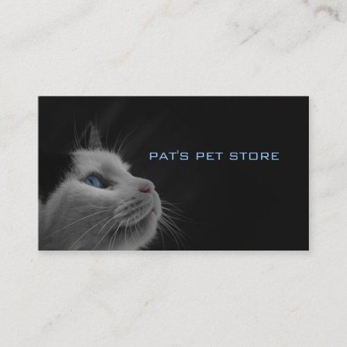 Pats Pet Store Business Card