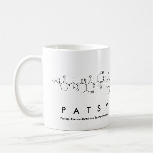 Patsy peptide name mug