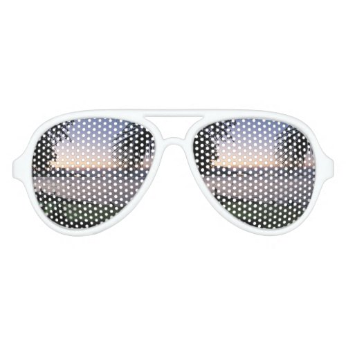 Pattaya Beach Sunset  Chonburi Thailand Aviator Sunglasses