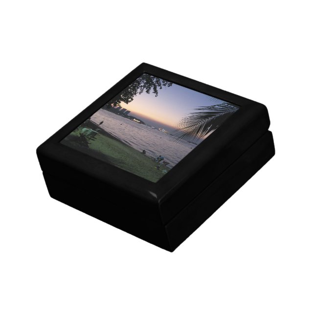 Pattaya Beach Sunset ... Chonburi, Thailand Gift Box (Side)