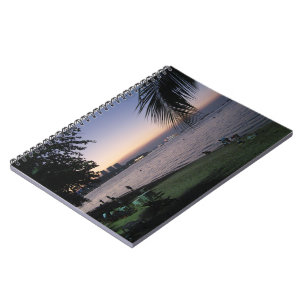 Pattaya Beach Sunset ... Chonburi, Thailand Notebook