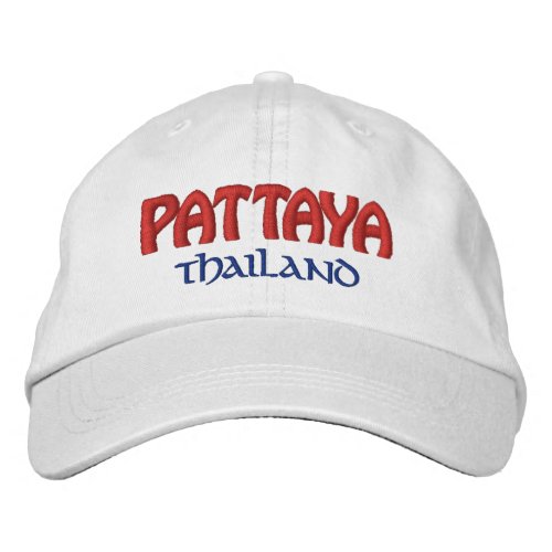 Pattaya Thailand Embroidered Baseball Cap