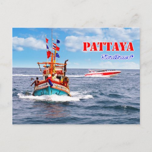 Pattaya _ Thailand Postcard