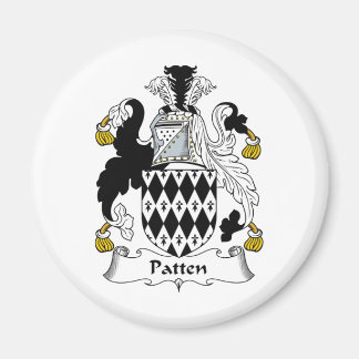 Patten Family Crest Magnet