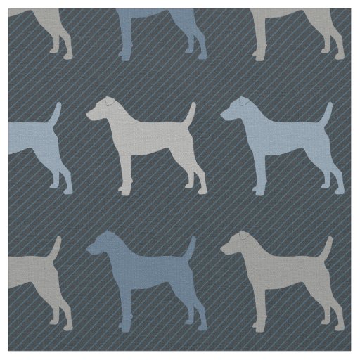 Patterdale Terrier Fabric