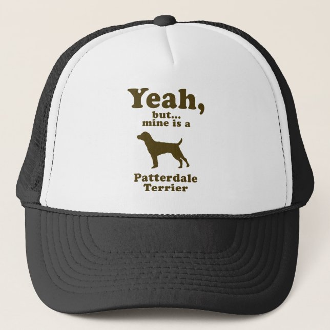Patterdale Terrier Trucker Hat (Front)