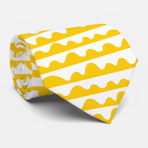 Pattern 020815 - Amber and White Neck Tie