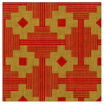 Pattern 061214 - Red with Amber ECB634 Fabric