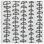 Pattern 080515- Black and White on White Fabric