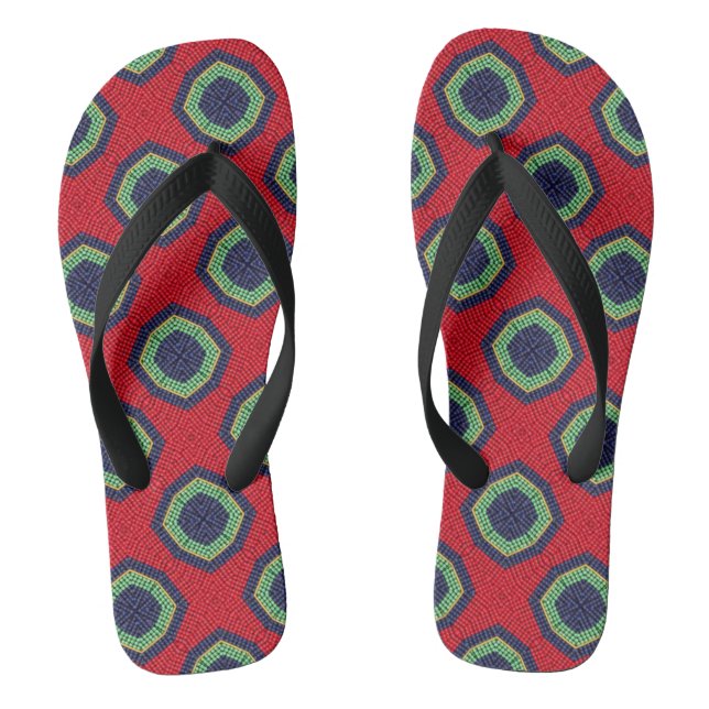 Pattern - 1424 flip flops (Footbed)