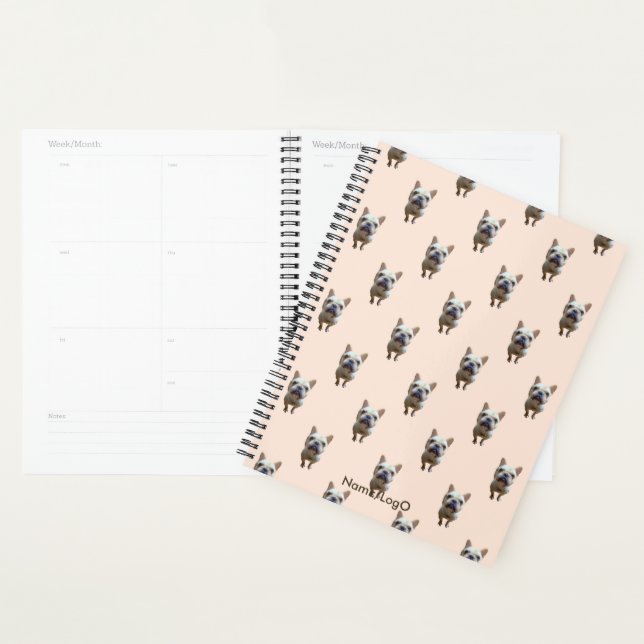 pattern_1_french bulldog_1 planner (Display)