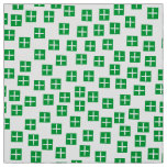 Pattern 270715 - Grass Green and White Fabric