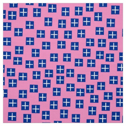Pattern 270715 - Navy and White with Pink FF99CC Fabric