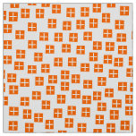 Pattern 270715 - Orange and White Fabric