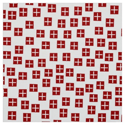 Pattern 270715 - Ruby Red and White Fabric